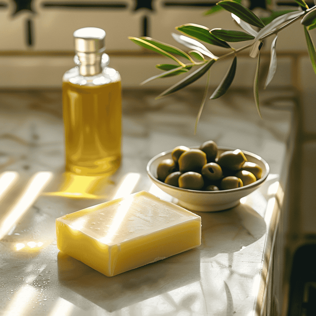 Olive Oil Soap Skin Benefits