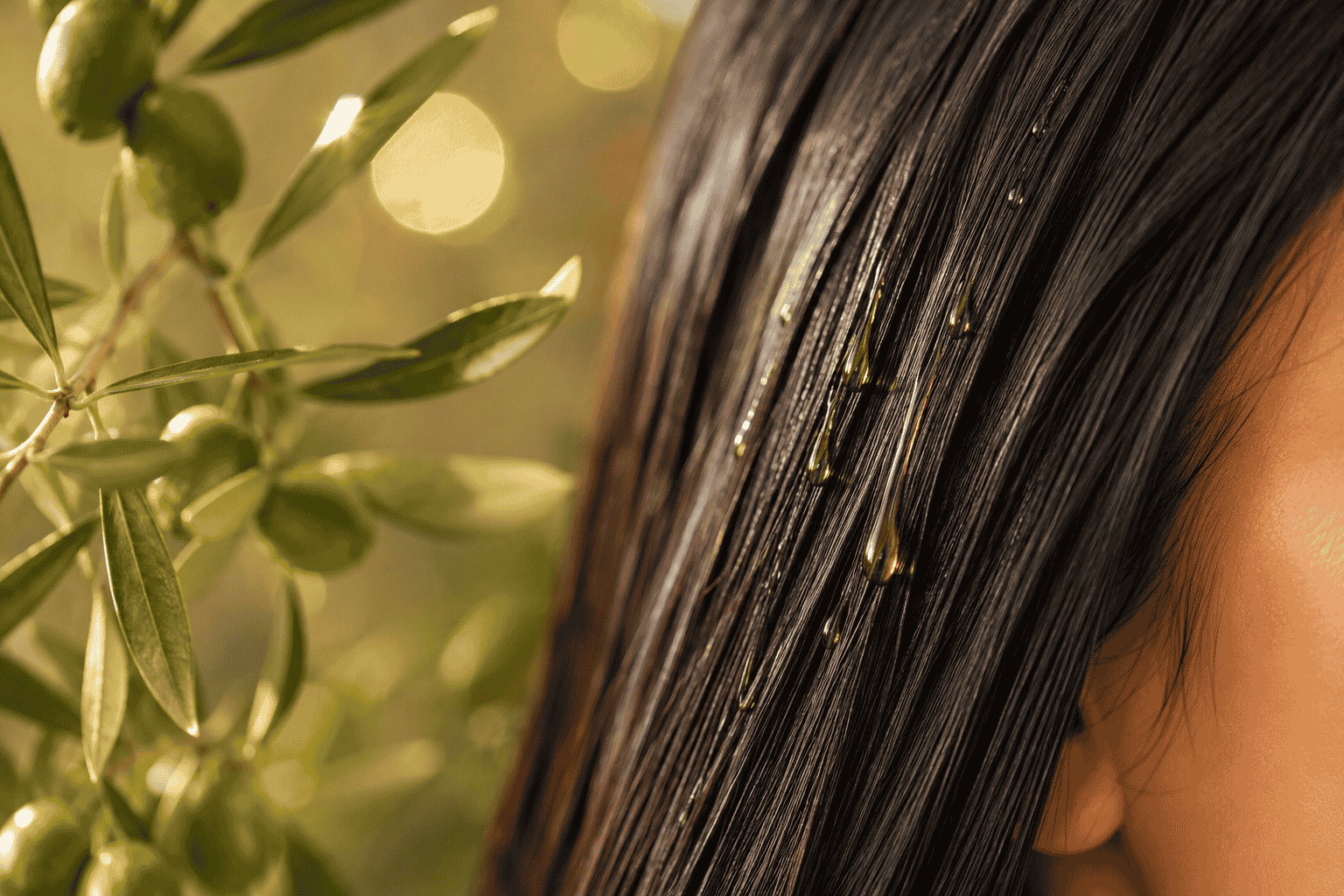 olive oil benefits for hair