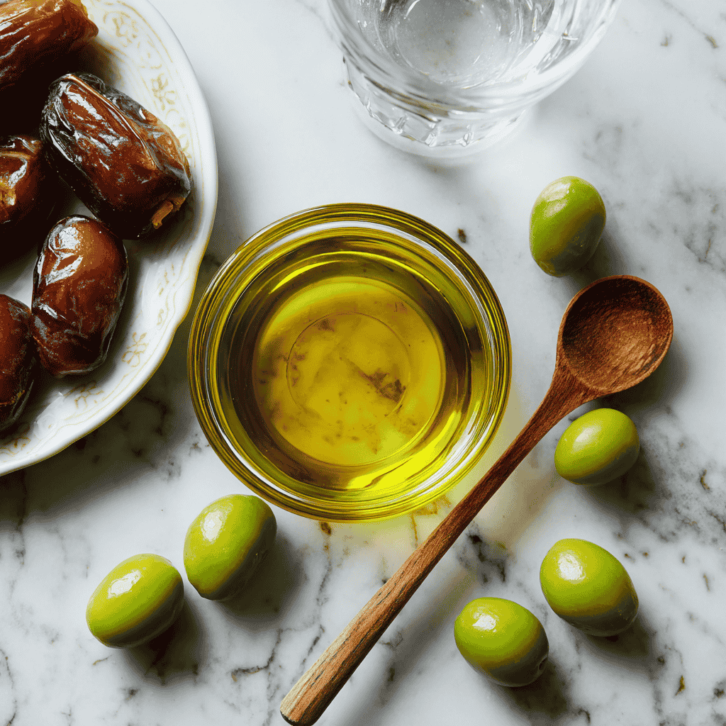 olive oil on empty stomach