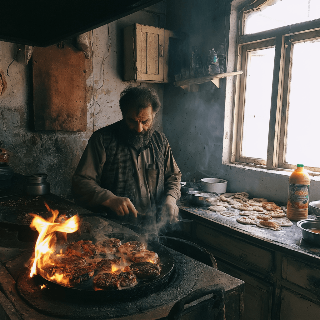 Quetta kitchen - replacing ghee with olive pomace oil for sajji and karahi tikka