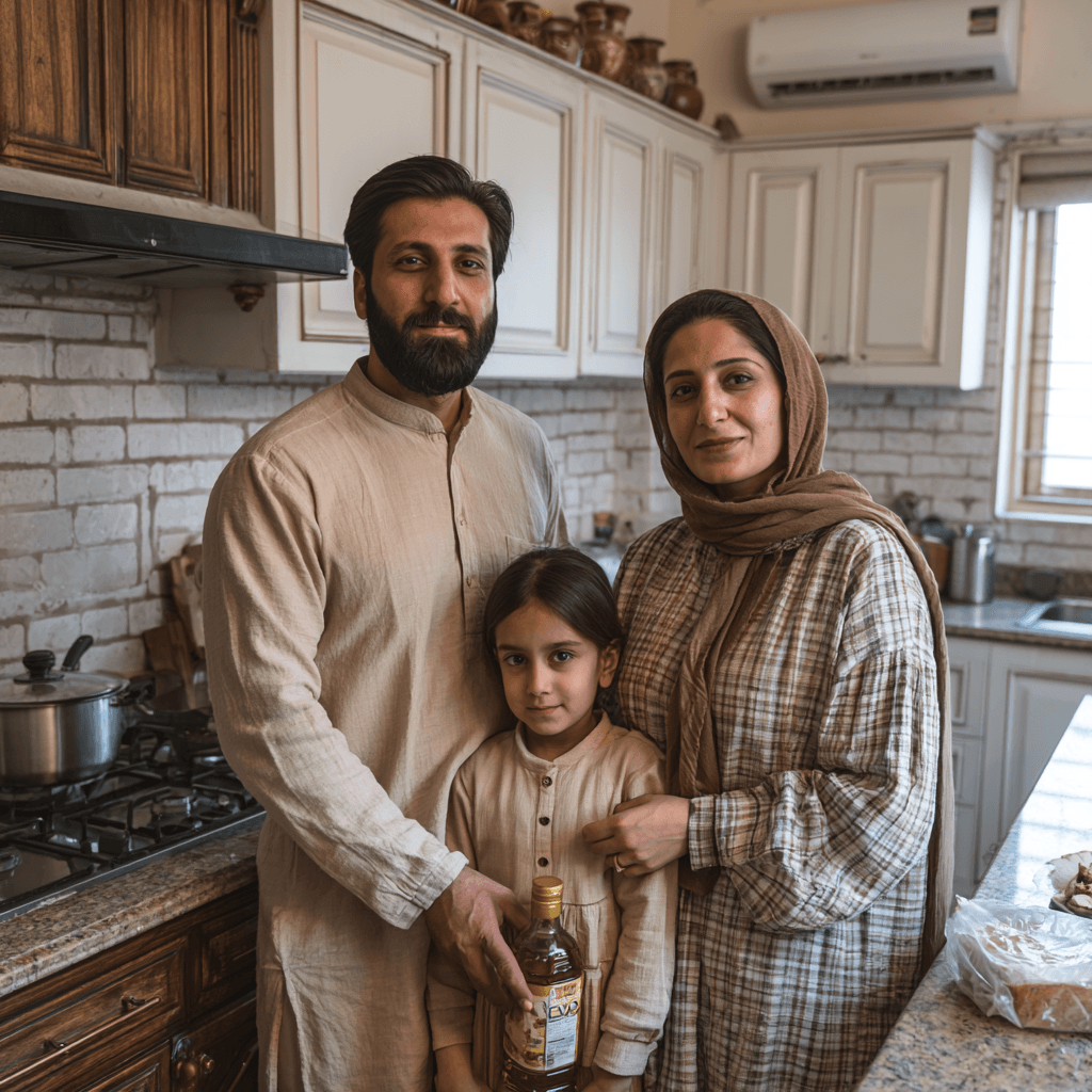 سیالکوٹ برآمد کنندہ خاندان ایکسٹرا ورجن زیتون تیل استعمال کرتے ہوئے - معیار سے آگاہ صحت مند کھانا